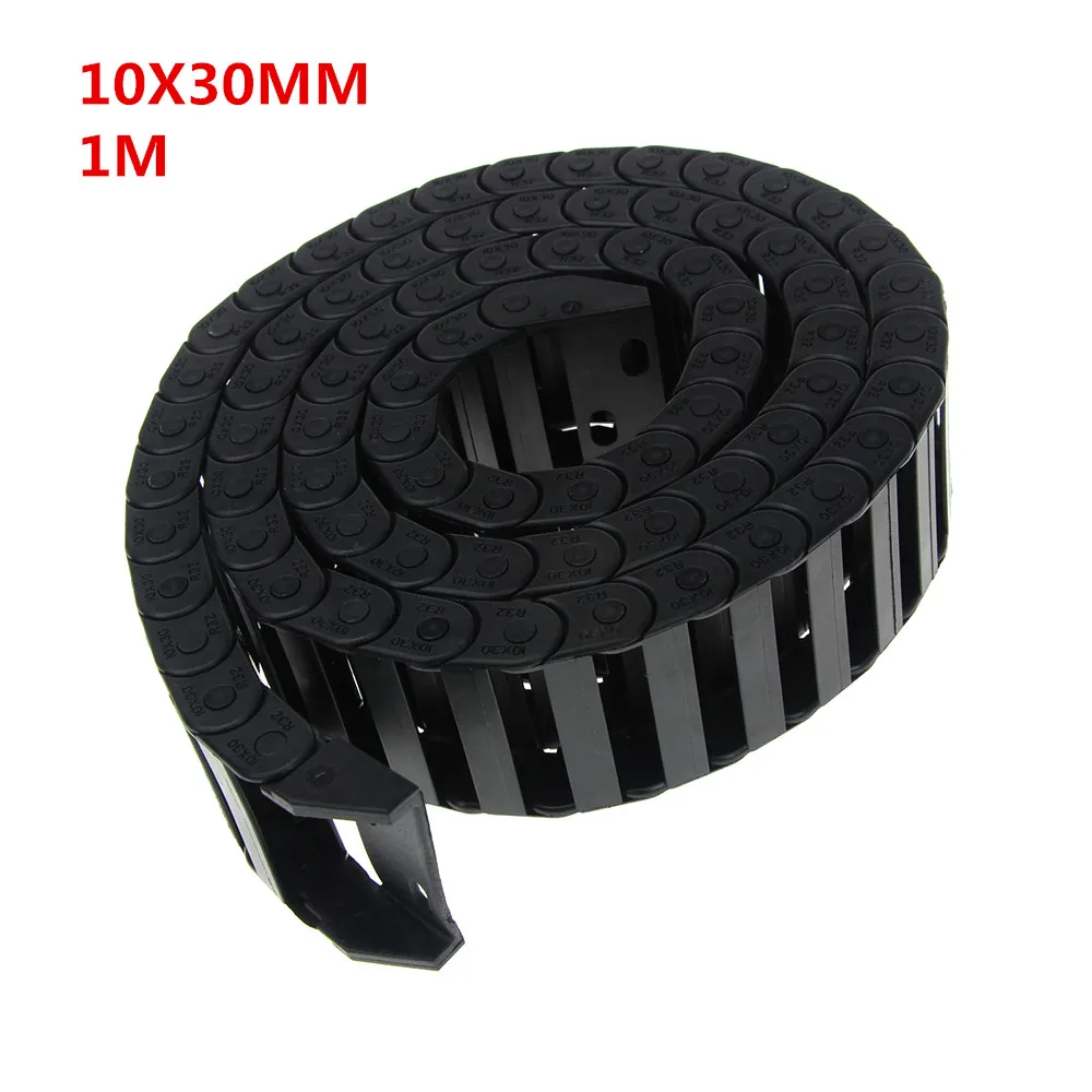 10 x 30mm 10*30mm L1000mm 10x30mm Cable Drag Chain Wire Carrier with