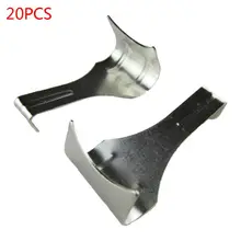 20 шт. металлическая Серебряная подвесная картина Картина маслом фото зеркальная рамка железный крюк S вешалка сверхмощные аксессуары