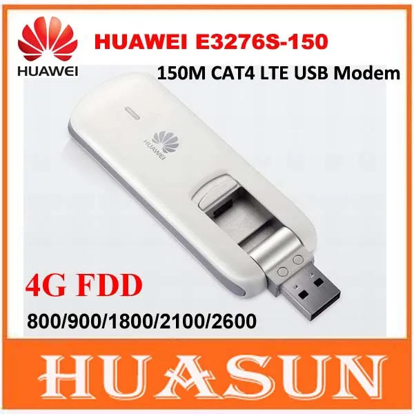 Original Unlocked Huawei E3276 E3276S 150 150Mbps 4G LTE USB Modem dongle 3G 4G usb data cardin