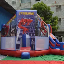 Счастливый Надувной Подгонянный надувной прыгающий дом, надувные игрушки надувные горки, счастливые игрушки