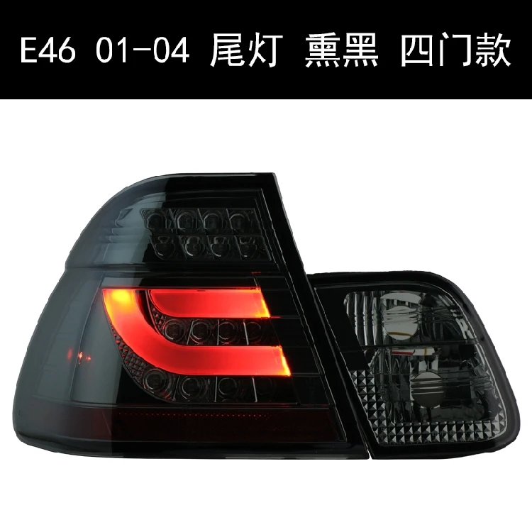 Car Taillights for BMW E46 rear Lights 2001-2004 led TailLight for E46 Rear Lamp DRL+Brake+Park+Signal lights