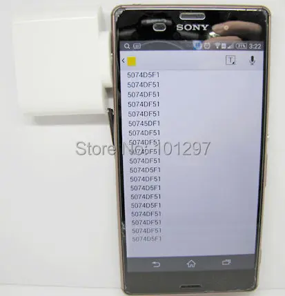 Антиклонированный Android Мобильный планшет Rfid NFC считыватель Micro USB Plug& Play ER200L-4/7 байт UID Адаптивная+ 2 метки