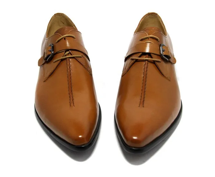 Большие европейские размеры 45; цвет черный, желтый, коричневый; обувь в деловом стиле; обувь для выпускного бала для мальчиков; модельные туфли из натуральной кожи; мужские свадебные туфли