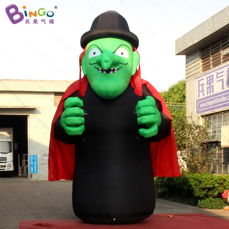 halloween decoration 5 meters tall inflatable witch figure toy