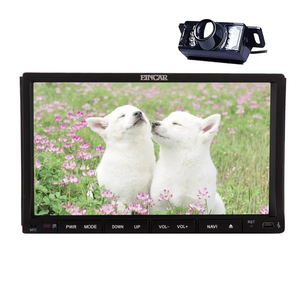 Rearview Camera WinCE 8.0 Double 2 Din Car DVD gps Stereo Head Unit 8GB GPS Navigation Autoradio USB/SD Aux Touch screen | Автомобили и