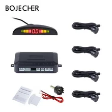 Auto Car Kit Sensore di Parcheggio con Display A LED 22mm Radar di Inverso di Backup Monitor di Sistema di Parcheggio Avvertimento con 4 di Parcheggio sensori