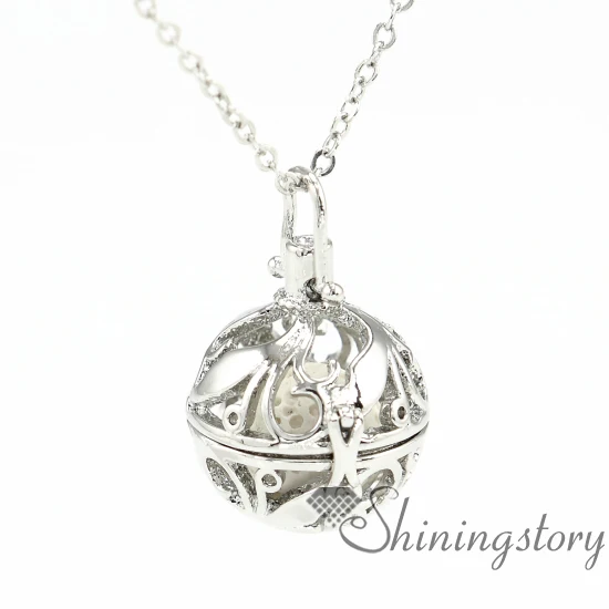 

ball openwork essential oil jewelry wholesale diffuser necklace essential oil diffuser jewelry aroma jewelry metal volcanic sto