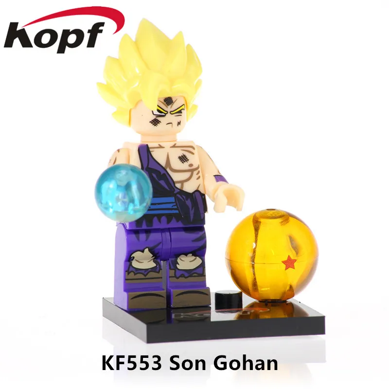 KF6045 строительные блоки Dragon Ball Сон Гохан шорты Janemba Вегета кирпичи фигурки детей обучающие игрушки