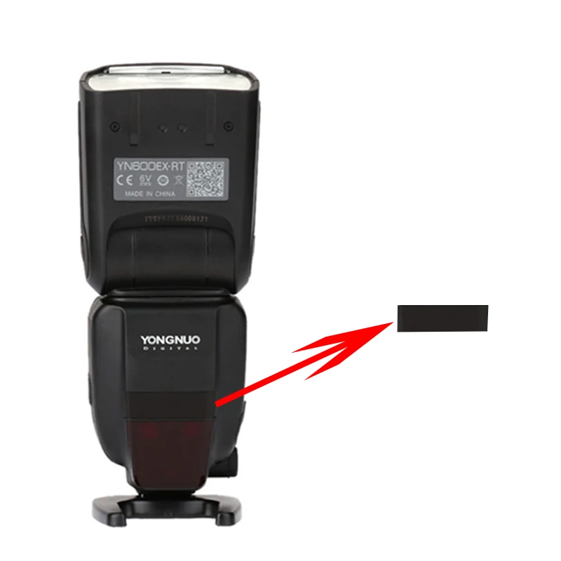 Новая Оригинальная вспышка YONGNUO для ремонта speedlite красное пластиковое стекло AF