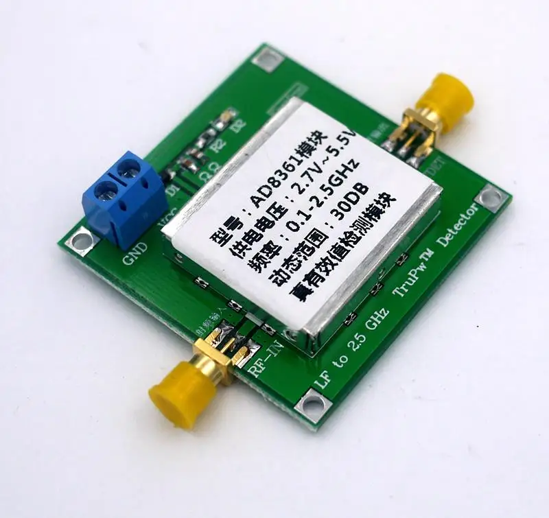 NEW 1PC AD8361 module average response power detector 0.1 to 2.5GHz ...