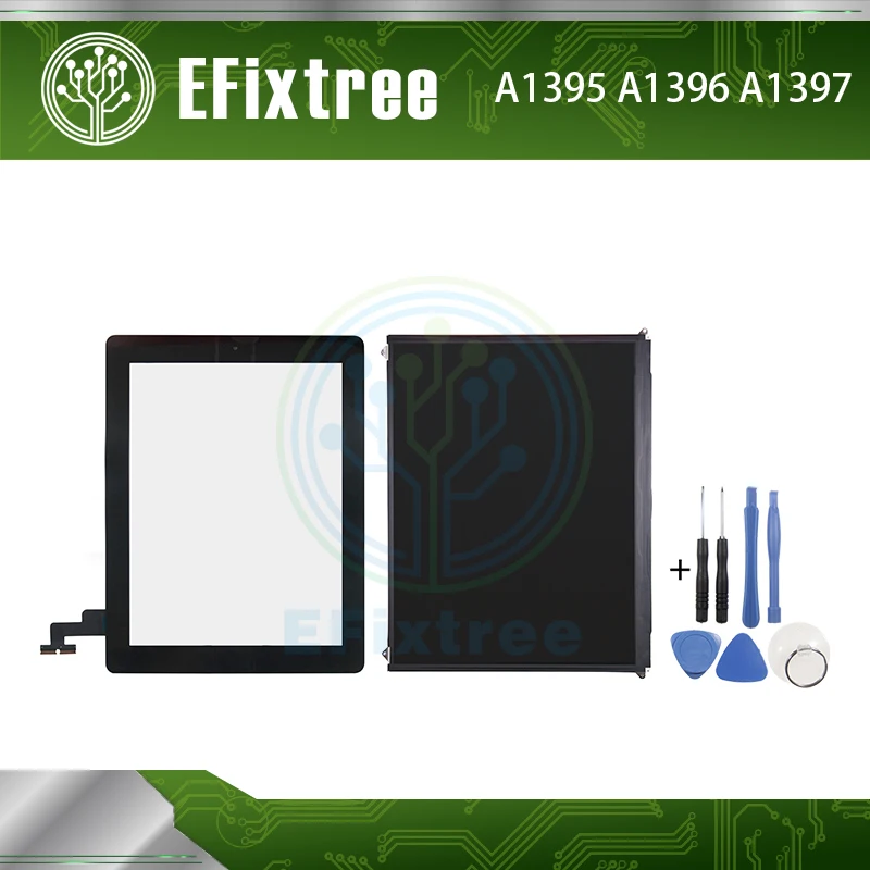 С инструментом A1395 A1396 A1397 ЖК экран панель для iPad 2 9 7 ''ЖК дисплей и сенсорный EMC