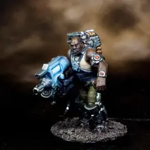 Sedition Wars-Barker Zosa с импульсной пушкой(металлическая Версия)(1) Painted(commission