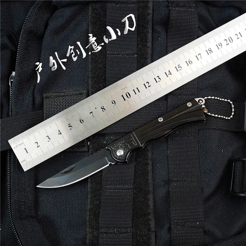 

Outdoor survival folding knife Home fruit knife Self-defense tool Small folding knife High hardness collection knife