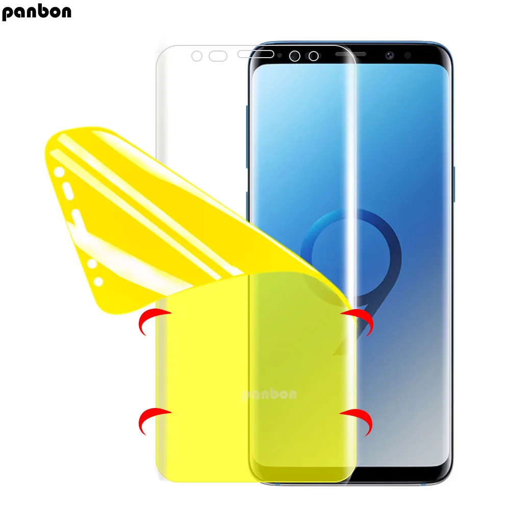 Гидрогель для Samsung galaxy S10 5G plus lite S6 S7 edge S8 S9 Plus полная защита переднего экрана нано
