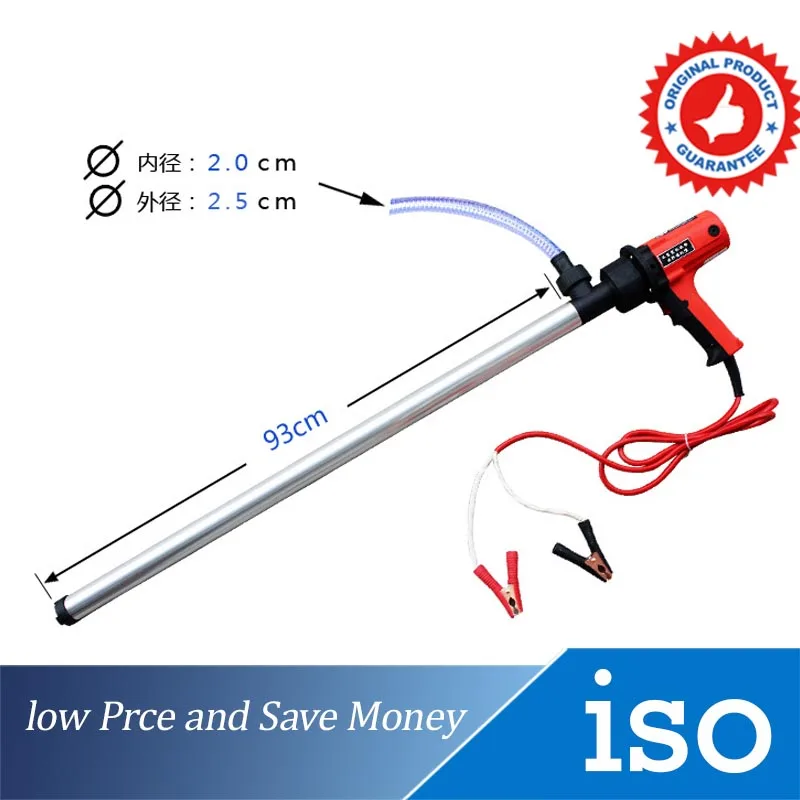 

12V/24V Hand Oil Pump 100L/min Portable liquid Transfer Pump