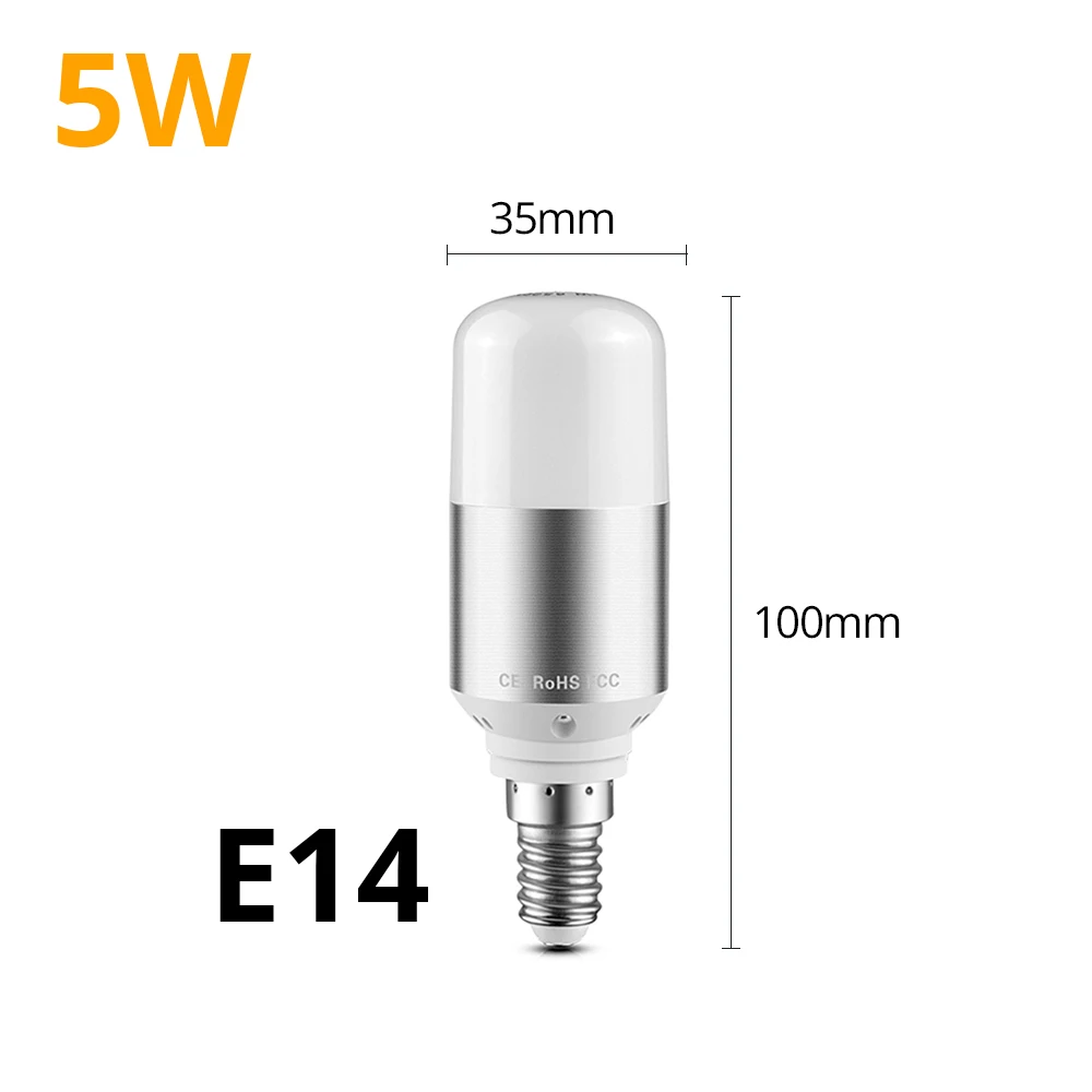 E27/E14 светодиодный лампы 110 220 V домашняя Светодиодная лампа 5 W 7 W 9 W 10 W 15 W Постоянное напряжение СВЕТОДИОДНЫЙ свет теплый белый светодиодное освещение для дома лампы - Испускаемый цвет: E14 5W