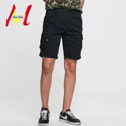 MANVALUE летние новые мужские европейские и американские Промытые Шорты для подростков с несколькими карманами модные повседневные шорты
