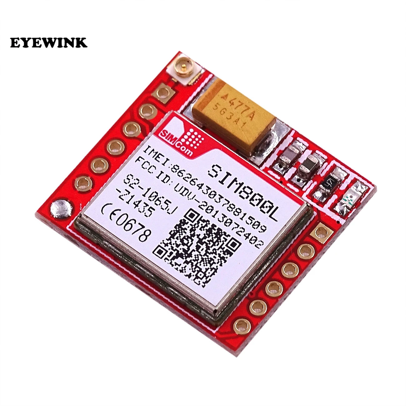 Самый маленький модуль SIM800L GPRS GSM карта MicroSIM Core BOard Quad-band ttl последовательный порт