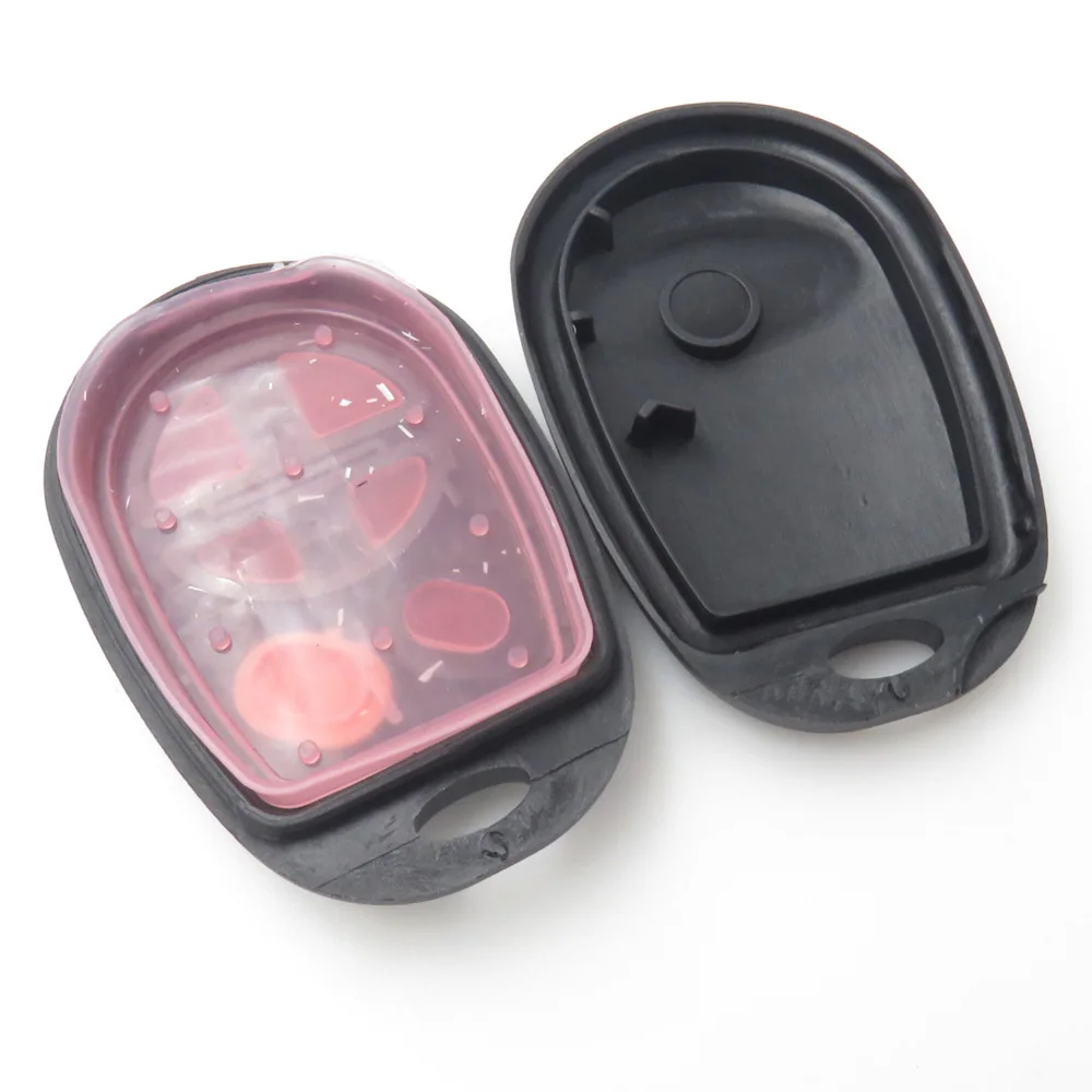 toyota 3button remote key case shell 04