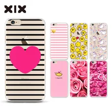 For coque iPhone 7 case 4 4S 5 5S 5C 6 6S Plus Flower hard PC cover 2016 new arrivals for fundas iPhone 6 case