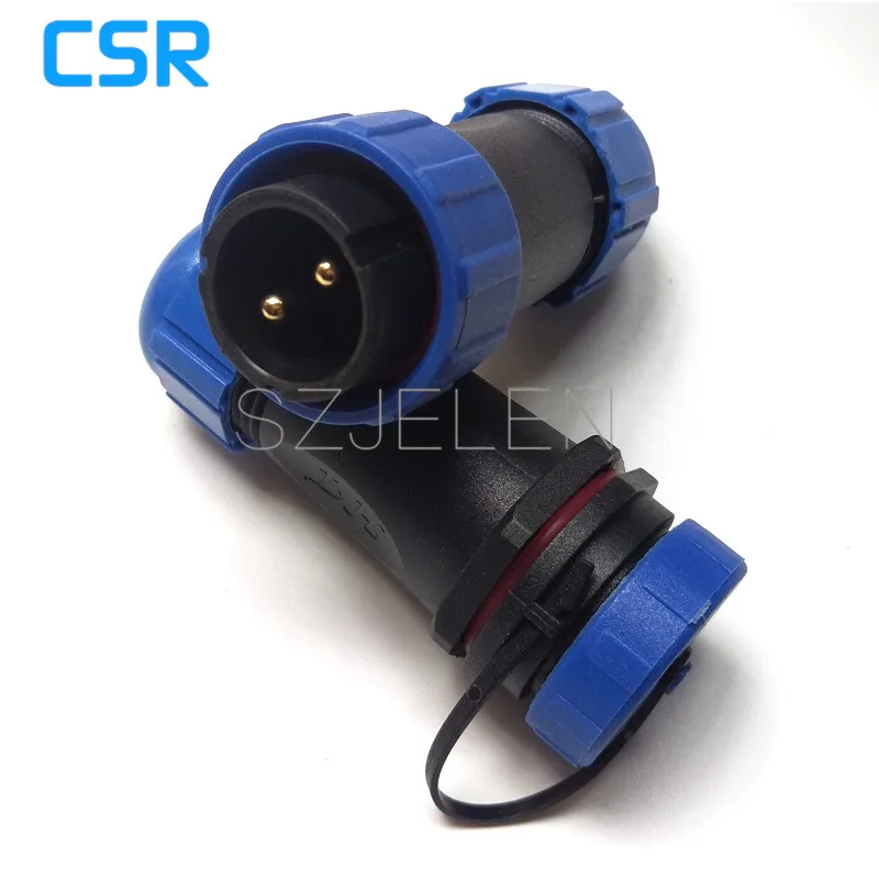 SP2110/P2 S2 2 контактный водонепроницаемый разъем высоковольтный оптоволоконный