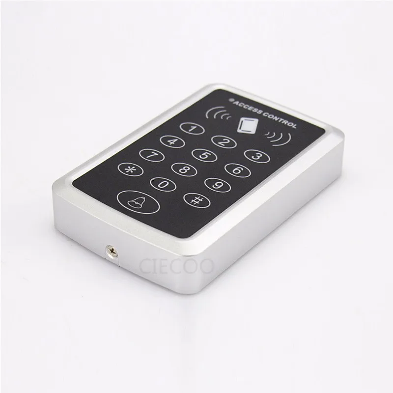

1000 users RFID card reader 125KHZ door access controller for single door with doorbell