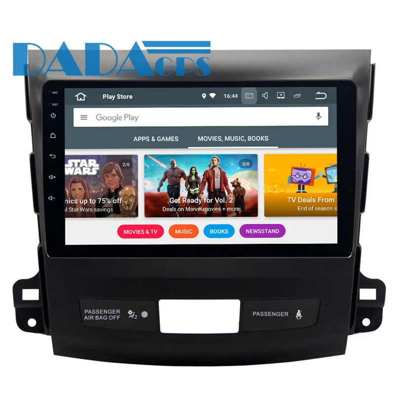 Perfect Android 8.0 7.1 Radio Car GPS Navigation For Mitsubishi Outlander 2006-2012 For Citroen C-Crosser for Peugeot 4007 no DVD Player 10