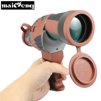 

Powerful 10X50 HD Monocular Wide-angle Portable Telescope with Free Handle for Camping Bird Watching Lll Night Vision Hunting