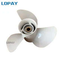 6E5-45945-01-EL-00 алюминиевого сплава винта 13 1/4x17-K для Yamaha 75HP 85HP 90HP 115HP лодочный мотор