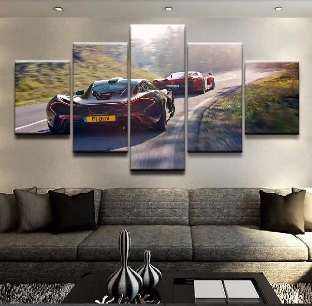 Hd Print Artwork Modern Poster Home Decor Wall Art 5 Pieces