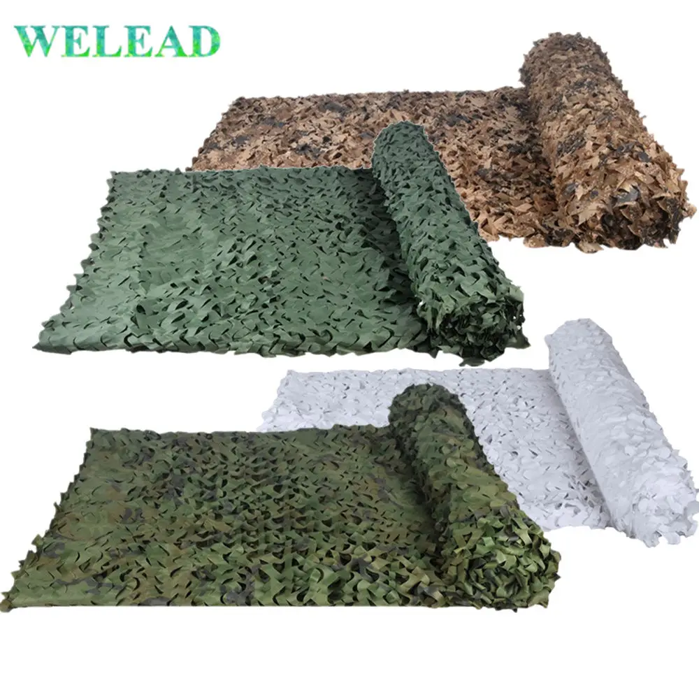 

18 Colors 4x5 Reinforced Camouflage Nets Pergola Balcony Shelter Gazebo Military Camo Mesh Concealment Shade Hide 5x4 4*5 4M 5M