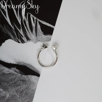 

Bohemian Fashion 925 Sterling Silver Bow Antique Rings For Women Girls Big Finger Ring Bridal Jewelry joyas de plata