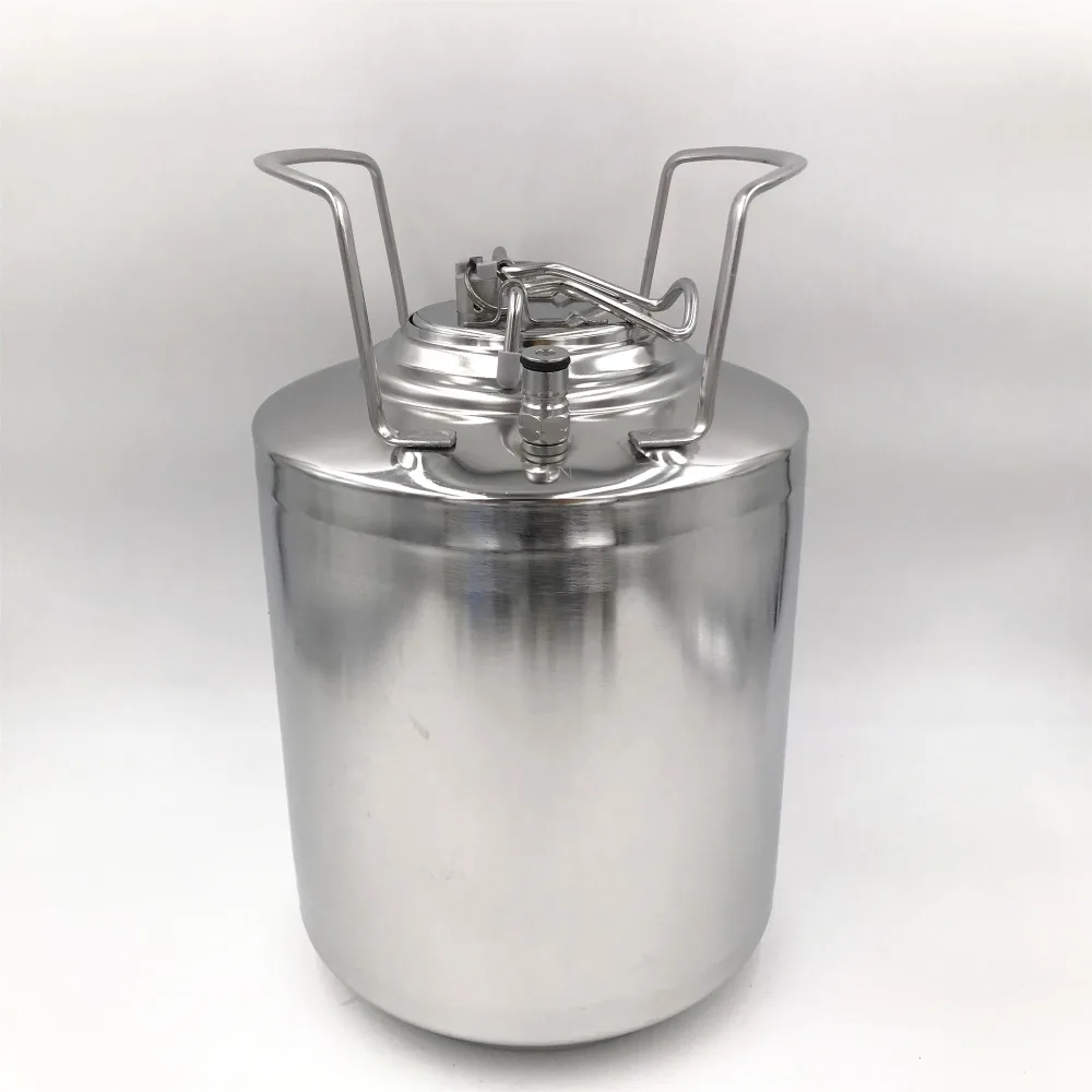StainlessSteel304BeerOBKeg25gallon10LwithBallLockCornelius