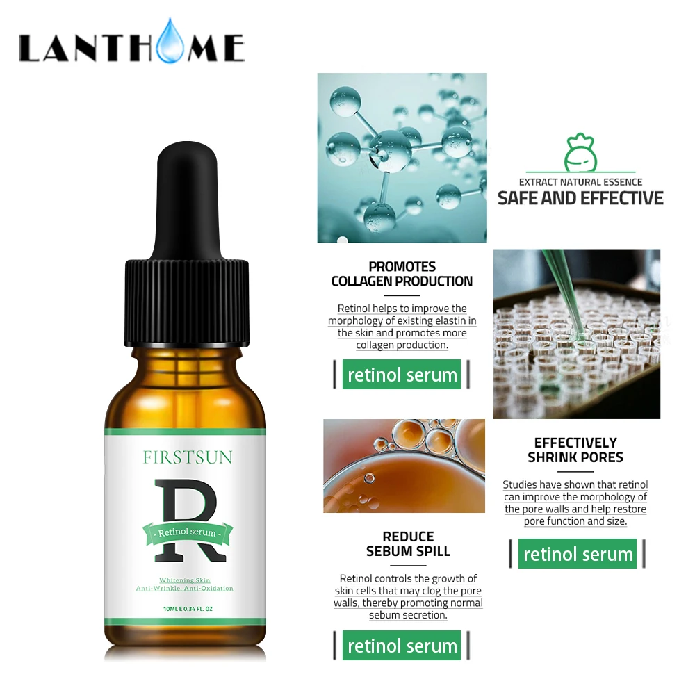 Acid Retinol 2 5 Collagen Serum Vitamin Retinol Moisturizer Face Cream Anti Aging Wrinkles Firming Repair 3