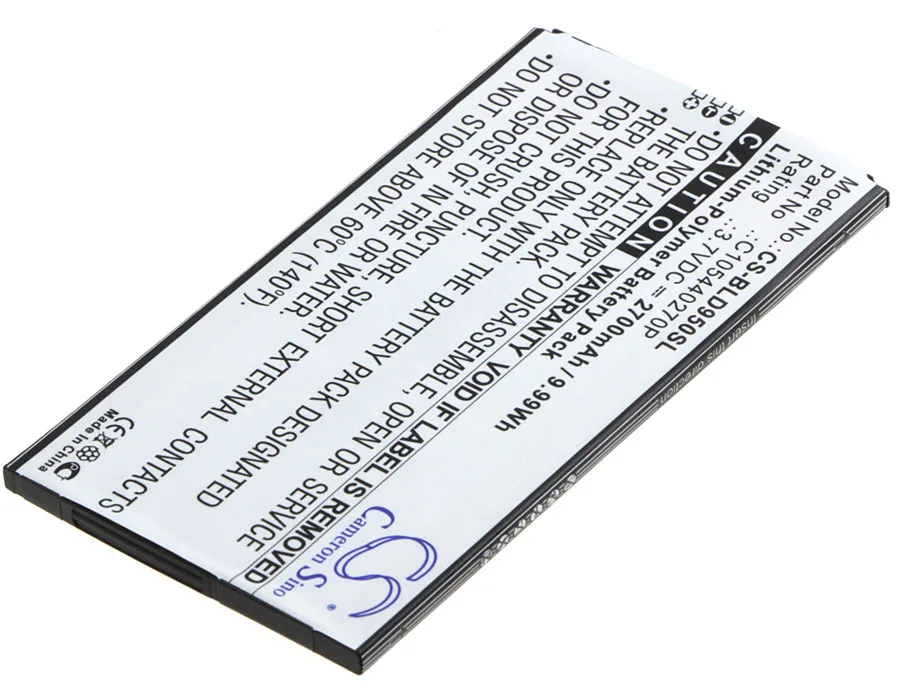 Высококачественный аккумулятор Cameron Sino 2700 мАч C105440270P для BLU D950 D950L D950U Dash X Plus|2700mah