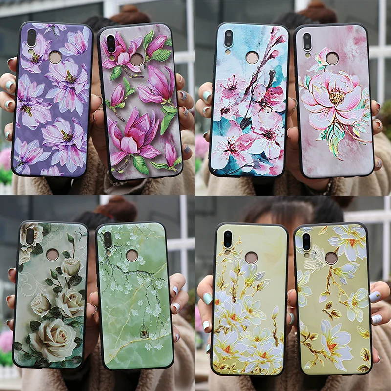 

3D Emboss Coque For Huawei Honor 6A 8X 7A Pro 9 10 Lite Play View 20 Y5 2017 Nova 2i 3 3i 4 P10 P20 P30 Mate 10 20 Lite Pro Case