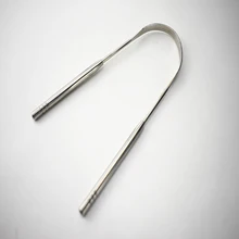 Уход за зубами язык из нержавеющей стали инструмент для очистки свежего хорошего дыхания Очиститель скребок Ручка гигиена уменьшить зубную щётку