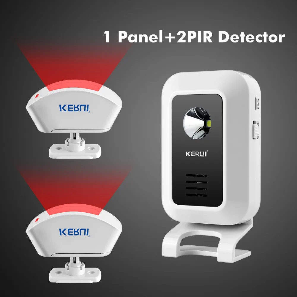 Kerui M7 Wireless Motion Sensor Curtain Pir Detector Door Gate