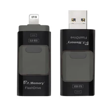 Горячая для Lightning Micro USB и USB порт 3 в 1 USB флэш-накопитель для iPhone iPad ручка-накопитель для samsung Memory Stick