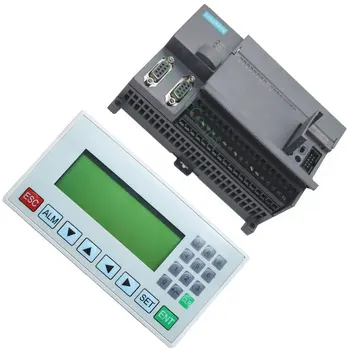 

display screen HIM MD204L OP320-A + PLC S7-200/CPU224XP analog 2AD1DA 14 port input 10 port Transistor