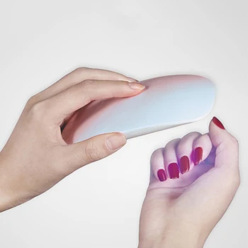 

ELECOOL Mini UV Lamp LED Lamp Nail Dryer Nagellak Portable 5W USB Cable 45s/60s Timer Set Manicure Machine Nail Tools