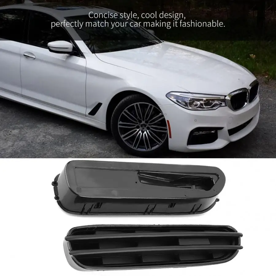 4 шт. автомобиль вентиляционное отверстие крышка решетка радиатора для M5 1988-2009 530i 2003-2008 Автомобильные Высокое качество профессиональные аксессуары