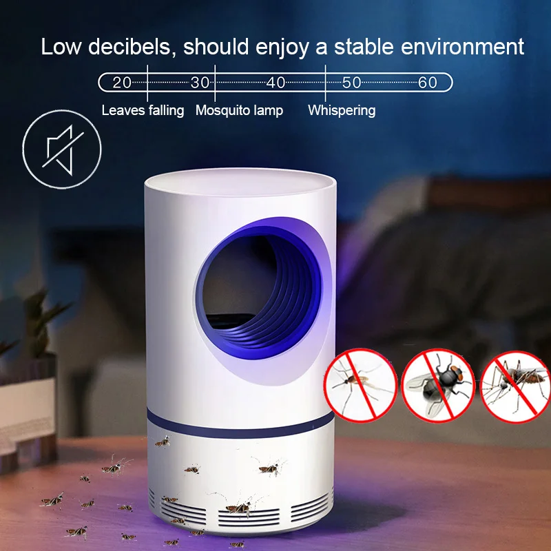 

Low-voltage UV Light USB Mosquito Killer Lamp Electric Fly Mosquito Trap Anti Mosquito Repellent Bug Zapper Killer Night Light