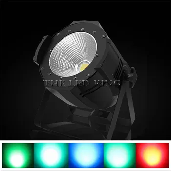 

LED par 300W COB RGBWA 5in1/RGBW 4in1/RGB 3in1/ Warm White Cold white UV LED Par Par64 led spotlight dj light Dmx controll