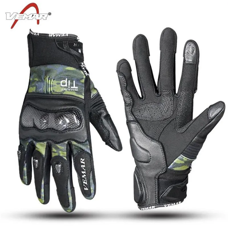 

VEMAR Motorcycle Gloves Full Finger Gloves Can Touch Phone Screen Moto Riding Gloves Luvas Da Motocicleta Moto Gloves