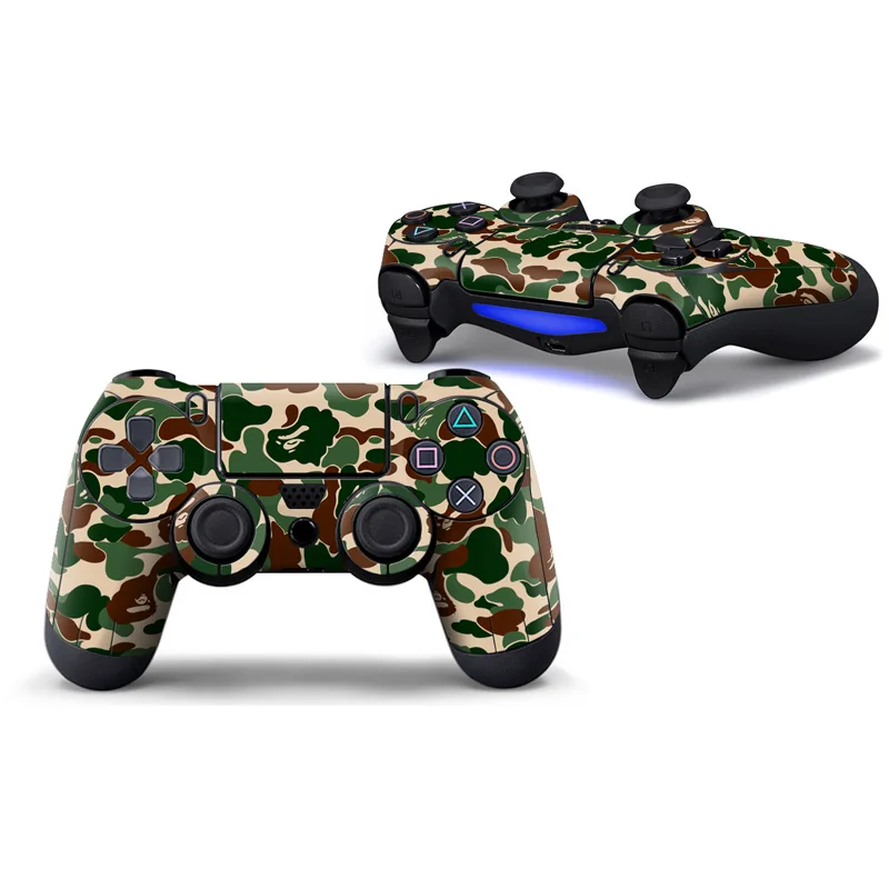 

Камуфляжный защитный чехол Стикеры для PS4 геймпад кожи для Playstation 4 Controle наклейка аксессуары