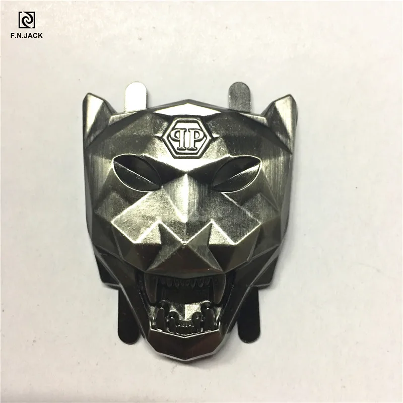 

COOL Metal Tiger Shoe Accessories Designed Charms for Bags and Shoes