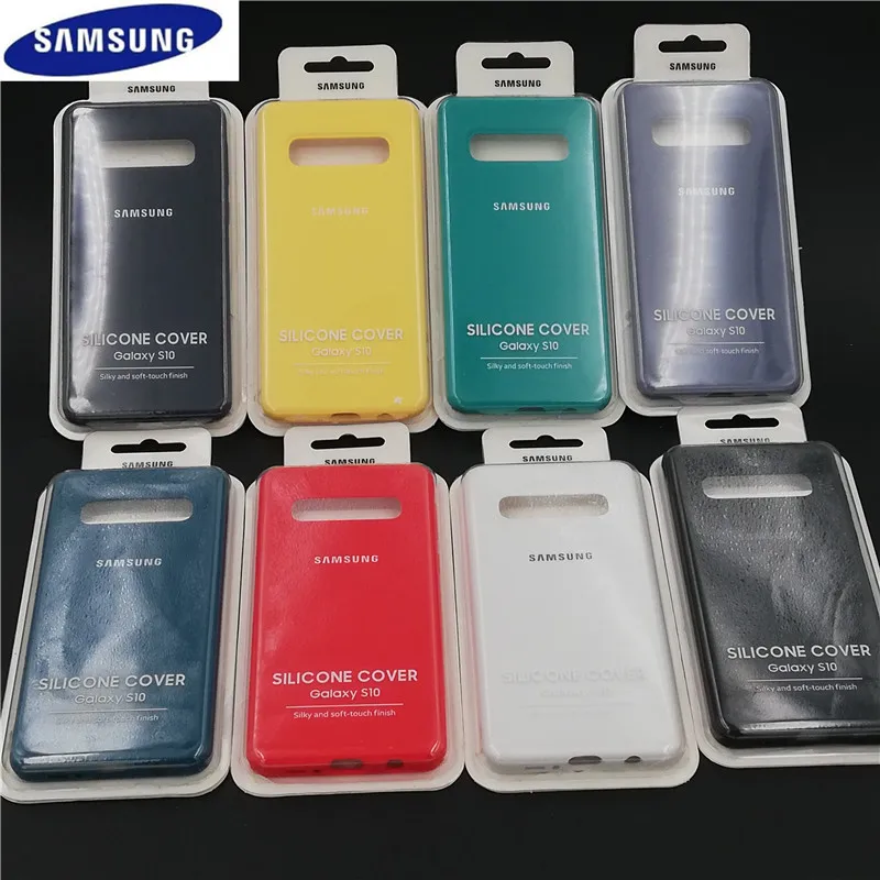 

Original Samsung Galaxy S10 Plus Liquid Silicone Case Silky Soft-Touch Shell Cover For Galaxy S10 Lite/S10E With Box
