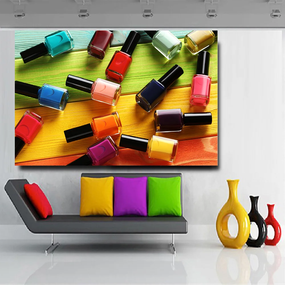 Embelish-1-Pieces-Colorful-Nail-Polish-Wall-Pictures-For-Wash-Room-HD-Canvas-Oil-Painting-Home (2)