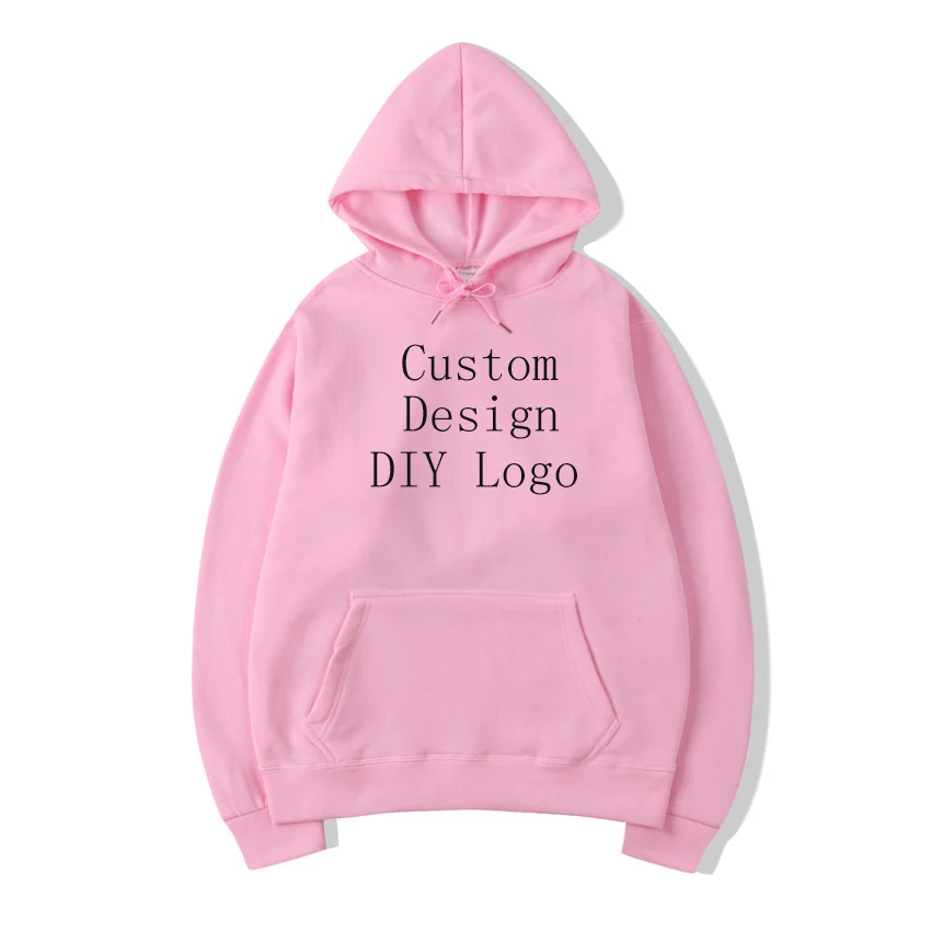 

Olevo DIY Hoodies Men/Women Your Own Design Customize Logo Text Image Sweatshirt Get together Travel Couple Love Clothes